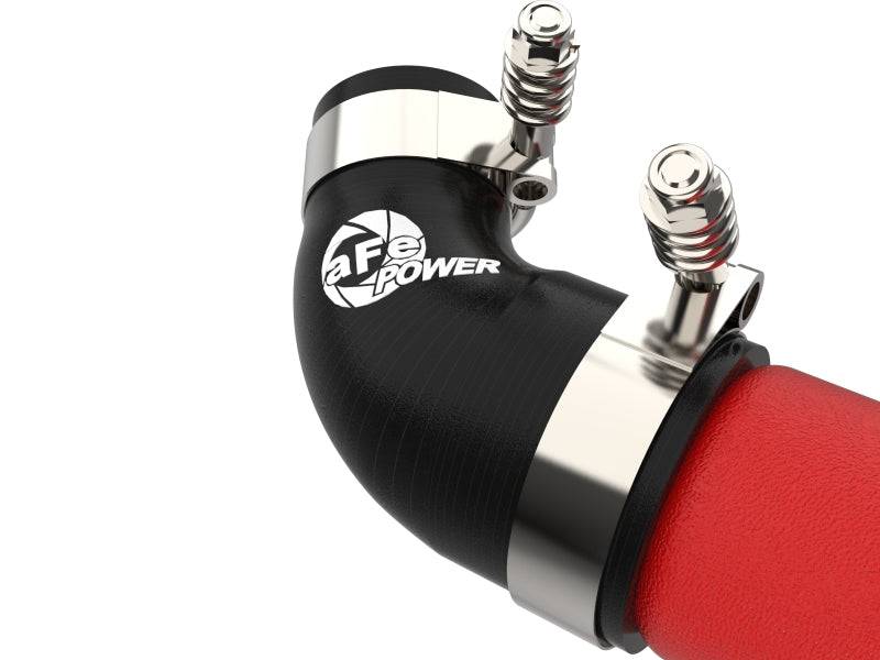 AFE 2018-2020 Kia Stinger 19-22 G70 BladeRunner 3in Aluminum Hot Charge Pipe Red - My Store