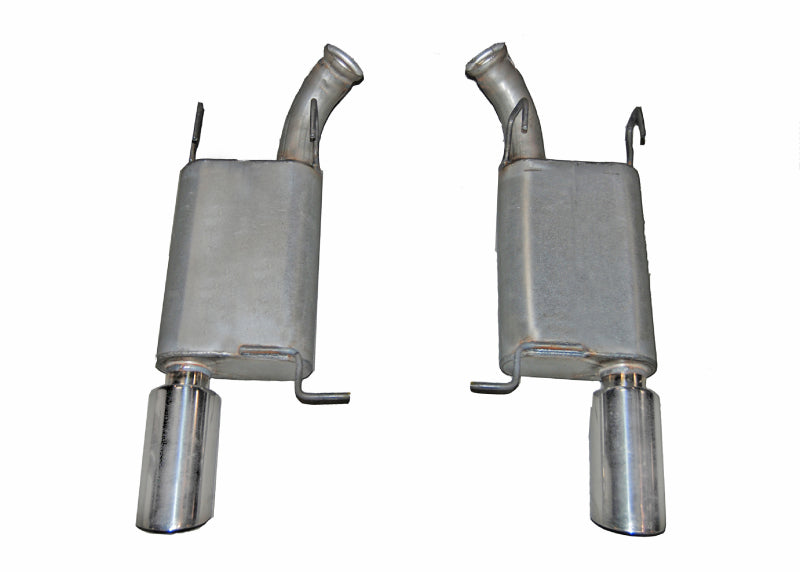 Gibson 2014 Ford Mustang Base 3.7l 2.5in Axle-Back Dual Exhaust - Stainless - Mammoth Racing -
