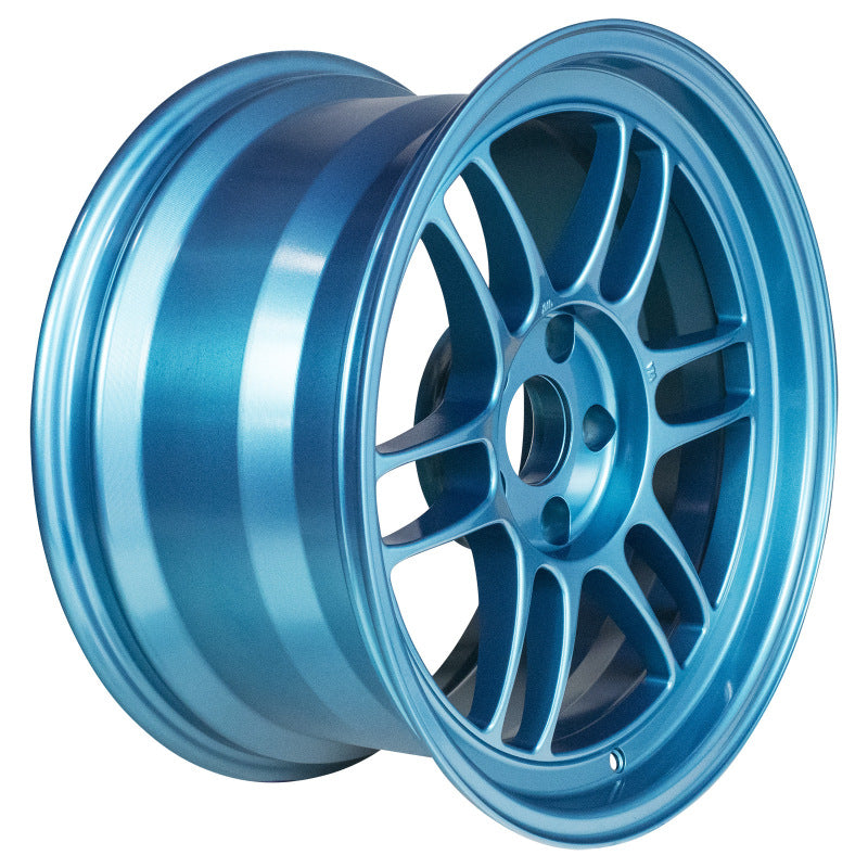 Enkei RPF1 17x9 5x114.3 22mm Offset 73mm Bore Emerald Blue Wheel (MOQ 40) - Mammoth Racing -