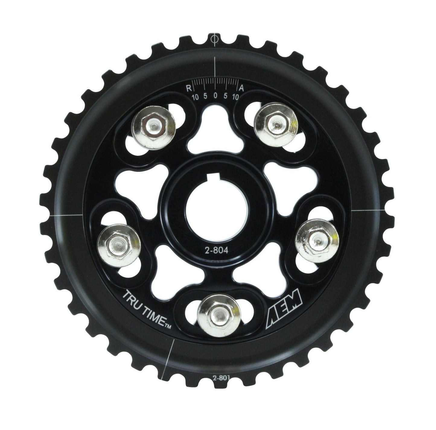 AEM 96-00 Honda Civic / 96-97 Honda Del Sol D16 Black Tru-Time Cam Gear - My Store
