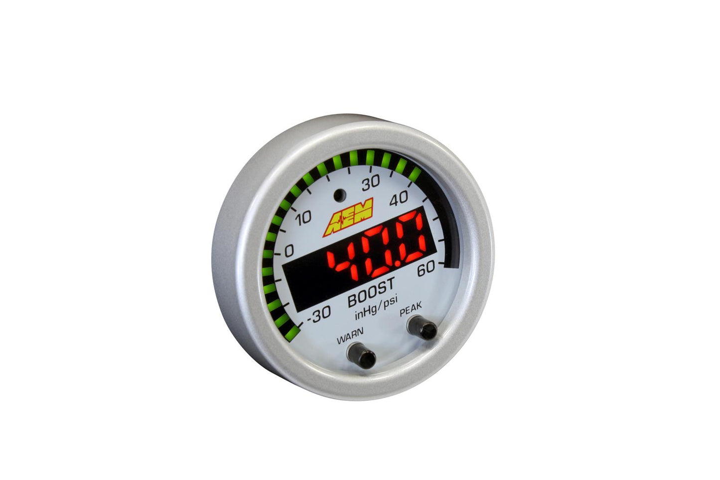 AEM X-Series Boost Pressure -30inHg 60psi Gauge Kit - My Store