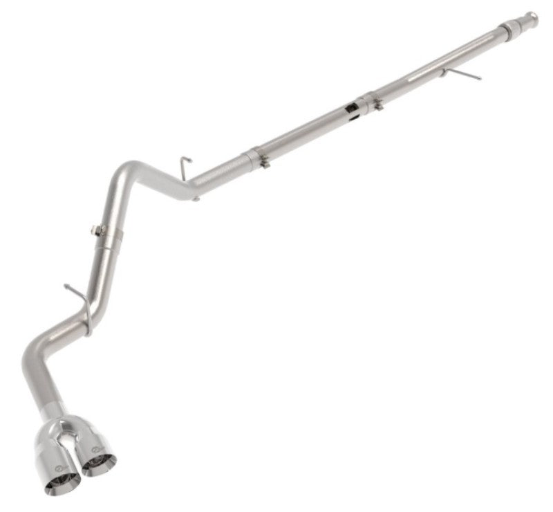 aFe Rebel XD Series 3in 304SS DPF-Back 20-21 GM Trucks L6-3.0L (td) LM2 - Dual Polished Tip - Mammoth Racing -