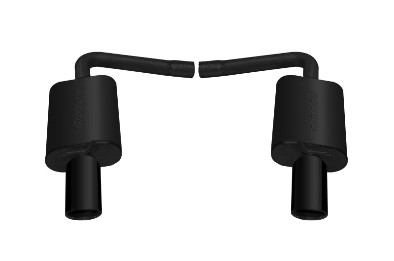 Gibson 15-18 Ford Explorer Base 3.5l 2.25in Axle-Back Dual Exhaust - Black Elite - Mammoth Racing -