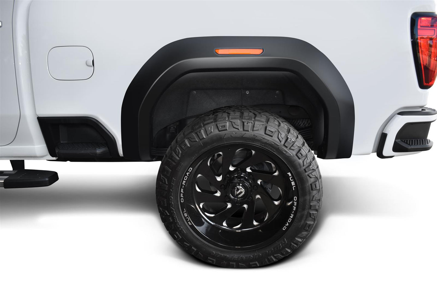 Bushwacker 20-21 GMC Sierra HD 2500/3500 Extend-A-Fender Style Flares 2pc Rear - Black - My Store