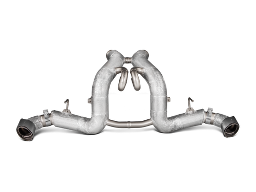 Akrapovic 12-14 McLaren 12C/12C Spyder Slip-On Line (Titanium) w/ Carbon Tips - My Store