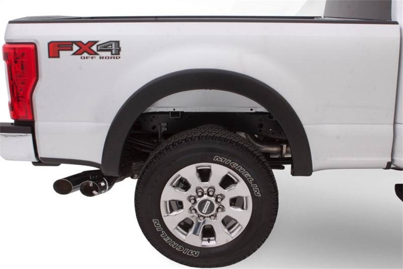 Bushwacker 17-18 Ford F-250 Super Duty OE Style Flares 2pc - Black - Mammoth Racing -