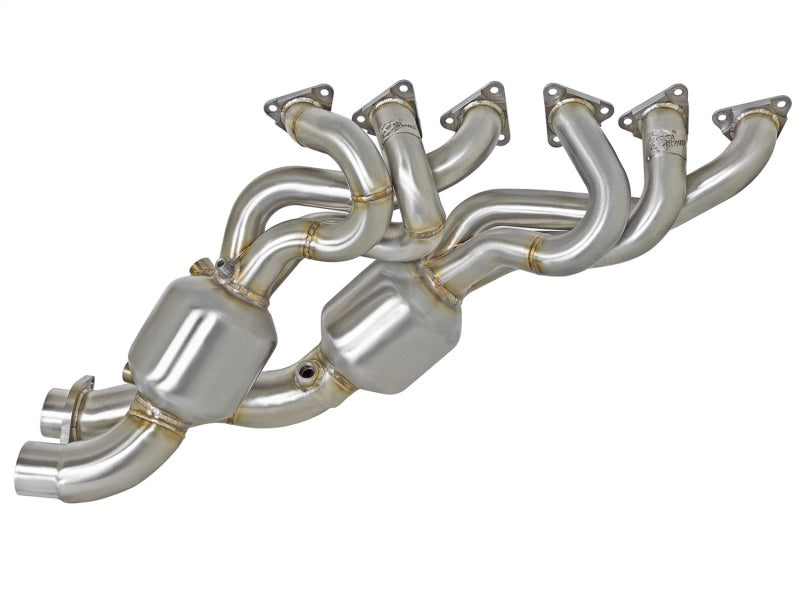 aFe Twisted Steel Headers (Catted) 01-06 BMW M3 L6-3.2L S54 - Mammoth Racing -