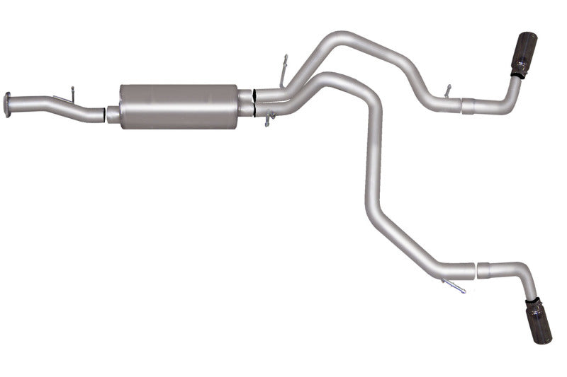 Gibson 07-09 Chevrolet Tahoe LS 4.8l 2.25in Cat-Back Dual Extreme Exhaust - Stainless - Mammoth Racing -