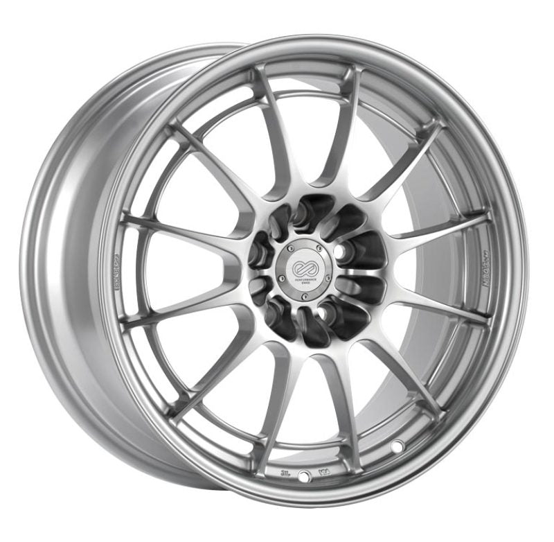 Enkei NT03+M 18x8.5 5x120 38mm Offset 72.6mm Bore Silver Wheel *Special Order* - Mammoth Racing -