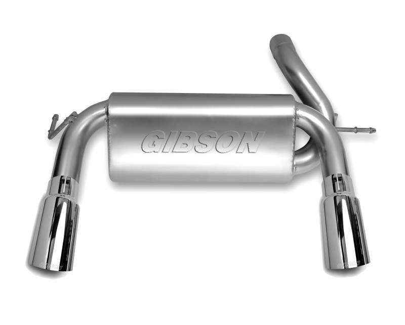 Gibson 12-17 Jeep Wrangler JK Rubicon 3.6l 2.5in Cat-Back Dual Split Exhaust - Aluminized - My Store