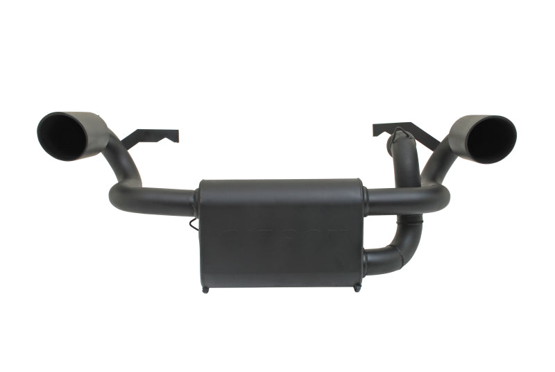 Gibson 2015 Polaris RZR S 900 Base 2.25in Dual Exhaust - Black Ceramic - Mammoth Racing -