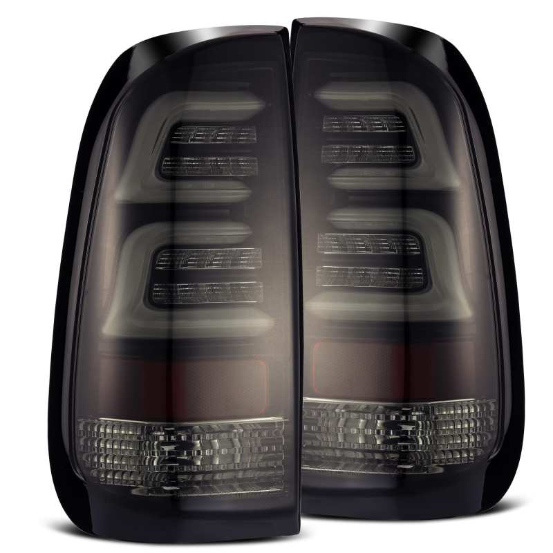 AlphaRex 97-03 Ford F-150 (Excl 4 Door SuperCrew Cab) PRO-Series LED Tail Lights Jet Black - My Store