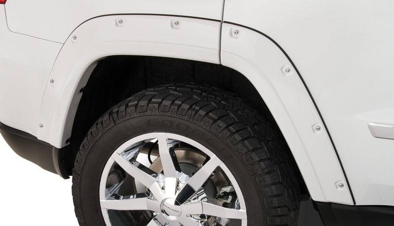 Bushwacker 11-18 Jeep Grand Cherokee Pocket Style Flares 2pc Does Not Fit Srt8 - Black - Mammoth Racing -