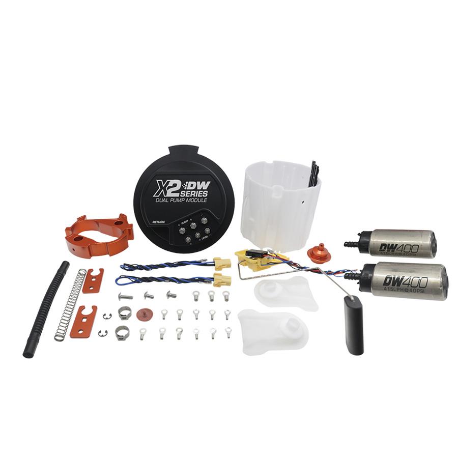 DeatschWerks 2006+ Hemi X2 Series Fuel Pump Module w/ Dual DW400 Pumps - Mammoth Racing -