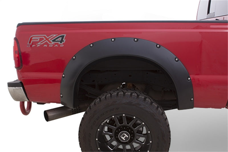 Bushwacker 66-77 Ford Bronco Cutout Style Flares 2pc 5in Of Extra Wheel Well Opening - Black - My Store
