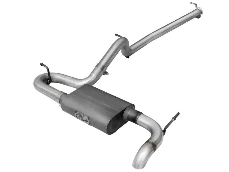 aFe Scorpion Exhaust System Cat Back 2.5in Aluminized Hi-Tuck 07-18 Jeep Wrangler JK V6 3.6/3.8L - My Store