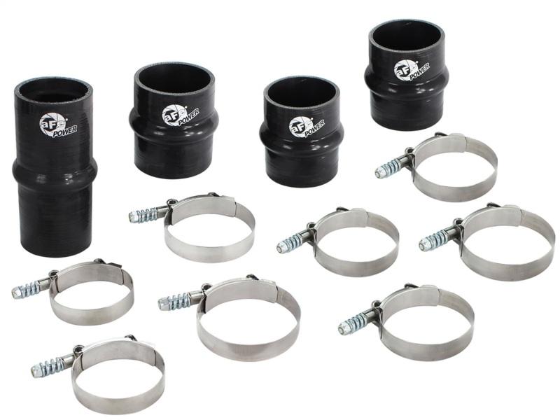 aFe BladeRunner Intercooler Couplings & Clamps Kit Replacement 03-07 Dodge Diesel Trucks L6-5.9L(td) - Mammoth Racing -