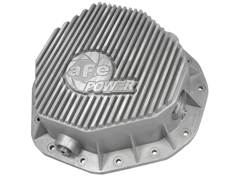 afe Rear Differential Cover (Raw; Street Series); Dodge Diesel Trucks 03-05 L6-5.9L (td) - Mammoth Racing -