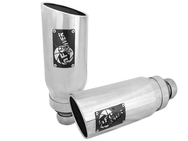 aFe Power MACH Force-XP 5in 09-15 Dodge Ram V8-5.7L/3.0L (td) 409 SS Exhaust Tip Upgrade - Mammoth Racing -