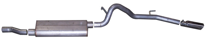 Gibson 07-09 Dodge Nitro R/T 4.0l 2.5in Cat-Back Single Exhaust - Stainless - Mammoth Racing -