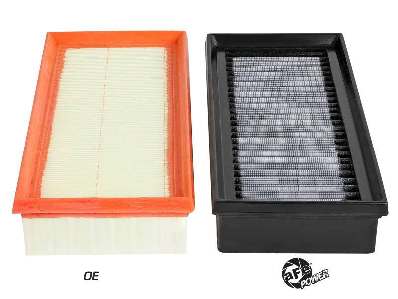 aFe Magnum FLOW Pro DRY S OE Replacement Filter 15-19 Mercedes C63 AMG 4.0L TT (Pair) - My Store