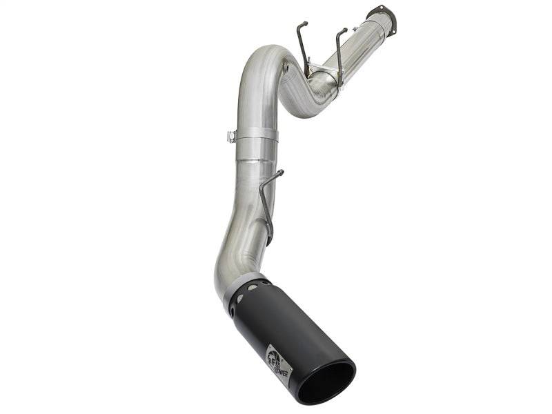 aFe ATLAS 5in DPF-Back Alum Steel Exhaust System w/Black Tip 2017 Ford Diesel Trucks V8-6.7L (td) - My Store