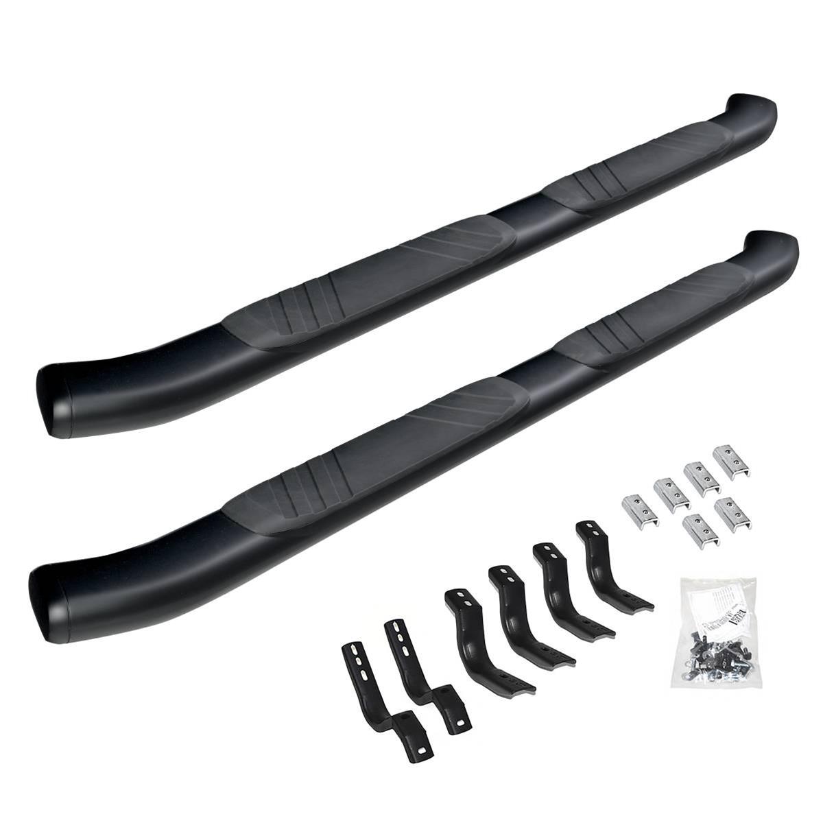 Go Rhino 2022 Toyota Tundra DC 4dr 5in. OE Xtreme Composite Complete Kit w/Sidesteps + Brkts - Blk - Mammoth Racing -