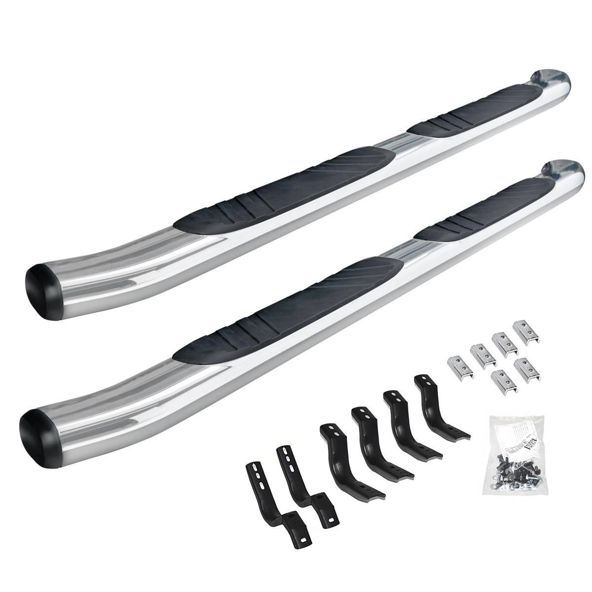 Go Rhino 2022 Toyota Tundra Crew Max 4dr 5in. OE Xtreme Composite Kit w/Sidesteps + Brkts - Chrome - Mammoth Racing -