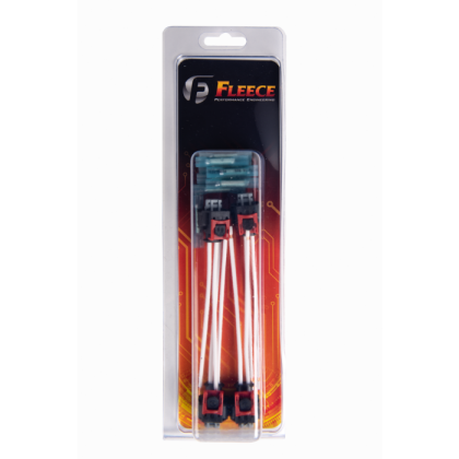 Fleece Performance 17-22 GM 2500/3500 Duramax Replacement Fuel Injector Connector w/Pigtail (4 Pack) - Mammoth Racing -