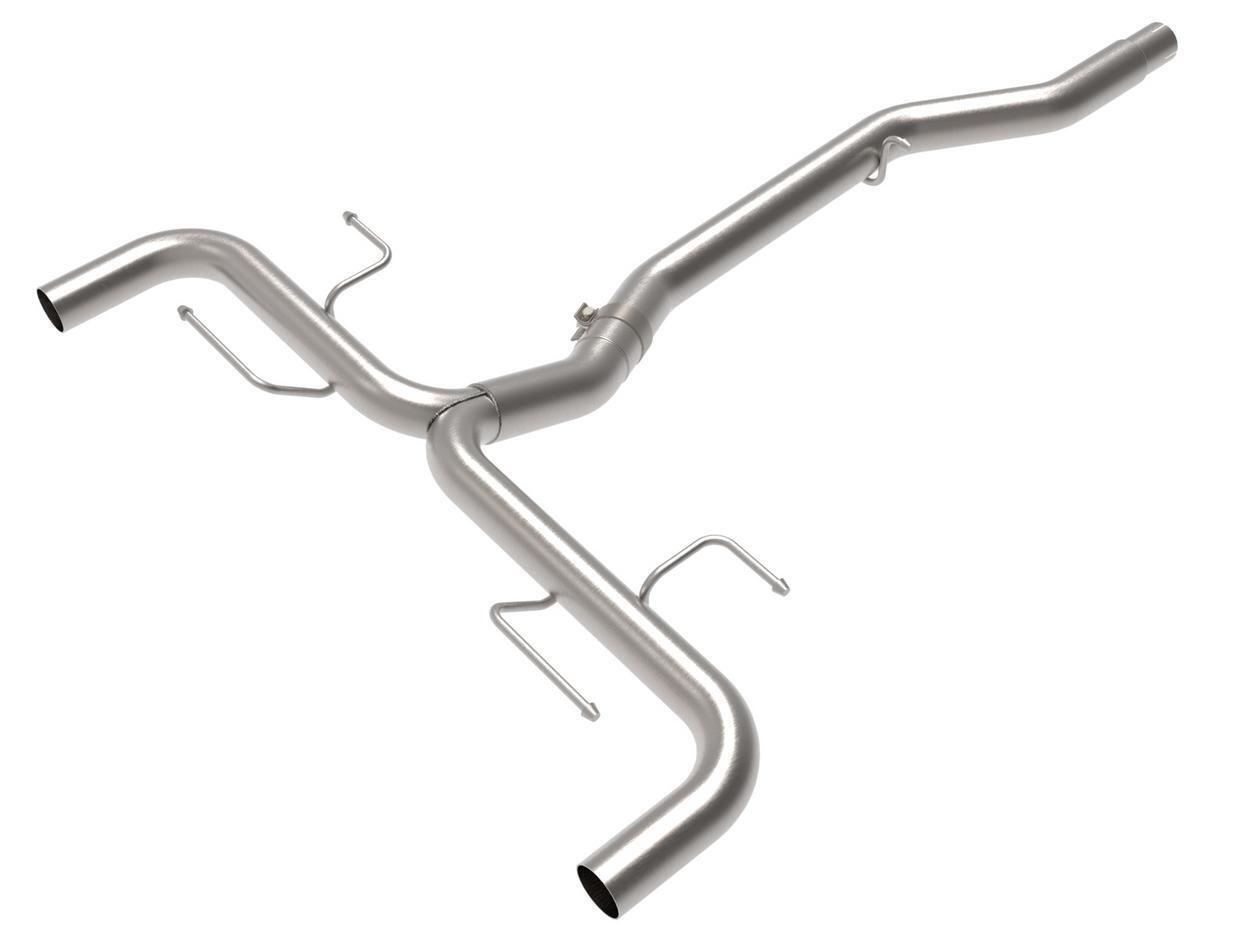 aFe 17-21 Alfa Romeo Giulia L4-2.0L (t) Mach Force-Xp 2in to 2-1/2in 304SS Axle-Back Exhaust - My Store