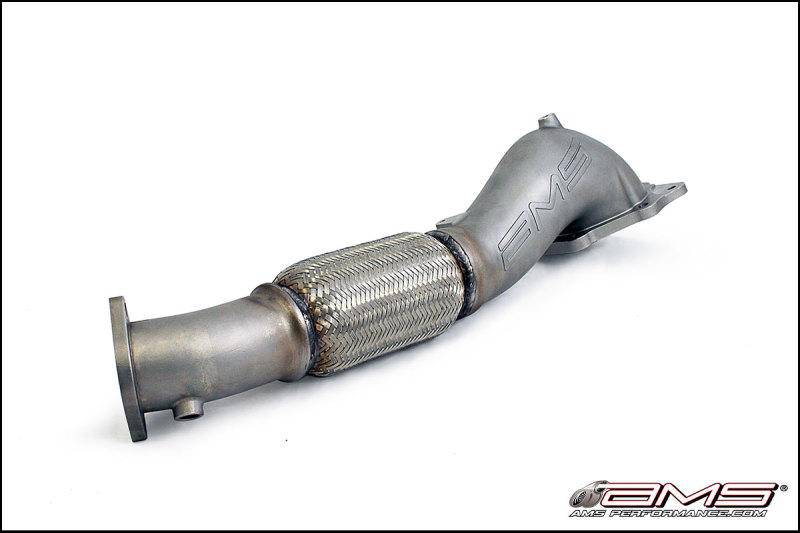 AMS Performance 08-15 Mitsubishi EVO X Widemouth Downpipe w/Turbo Outlet Pipe - My Store
