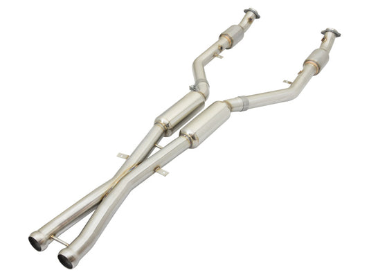 AFE 08-13 BMW(E90/92/93) MACH Force XP 304 Stainless Steel V8 4.0L w/ Cat & Resonator - Mammoth Racing -
