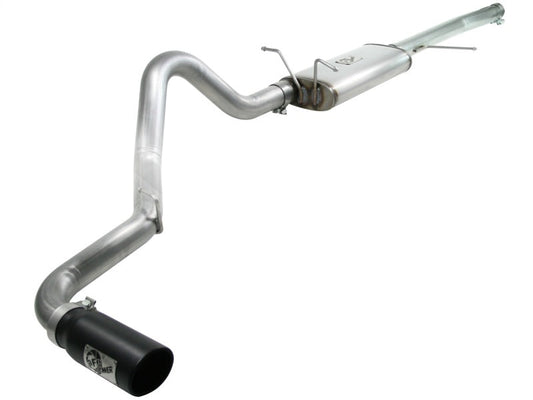 aFe MACHForce XP Exhaust Cat-Back 3in SS-409 w/ Black Tip 97-03 Ford F-150 V8 4.6/5.4L - Mammoth Racing -