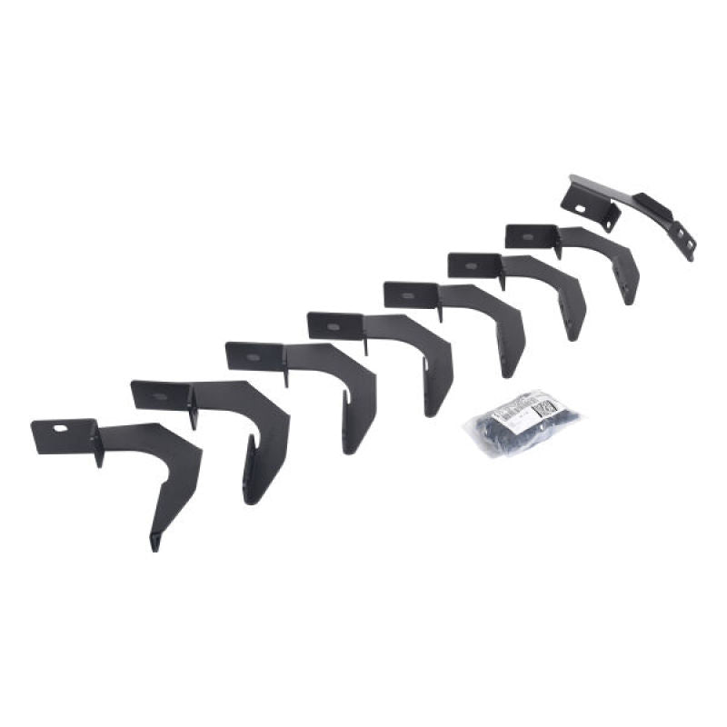 Go Rhino 15-22 GMC Canyon Crew Cab 4DR Mounting Brackets(V-Series V3/rb10 Slim/RB20 Slim) - Tex. Blk - Mammoth Racing -