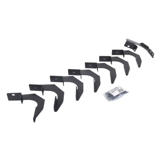 Go Rhino 15-22 GMC Canyon Crew Cab 4DR Mounting Brackets(V-Series V3/rb10 Slim/RB20 Slim) - Tex. Blk - Mammoth Racing -