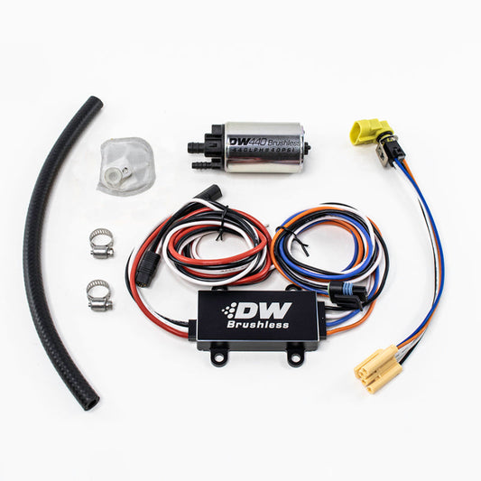 DeatschWerks DW440 440lph Brushless Fuel Pump w/ PWM Controller - Mammoth Racing -