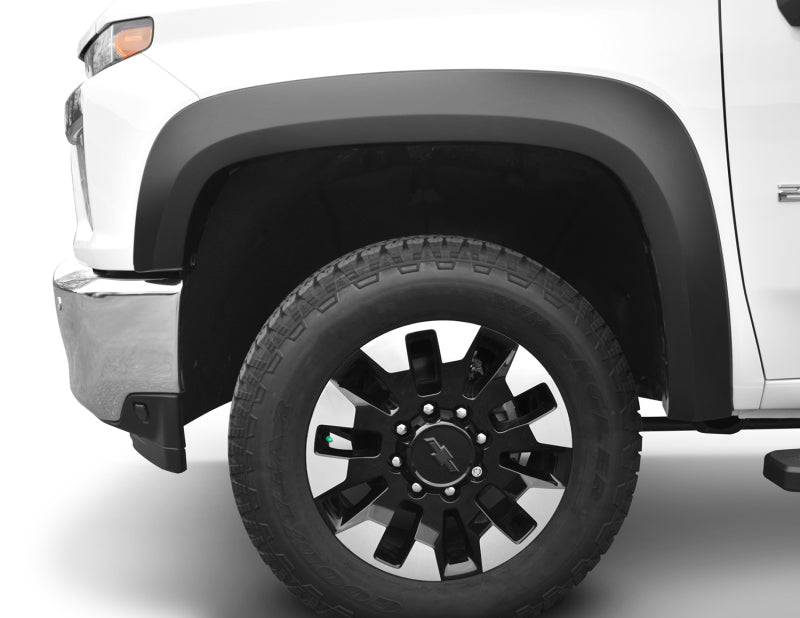 Bushwacker 2020 Chevrolet Silverado 2500/3500 Extend-A-Fender Style Flares 4pc - Black - Mammoth Racing -