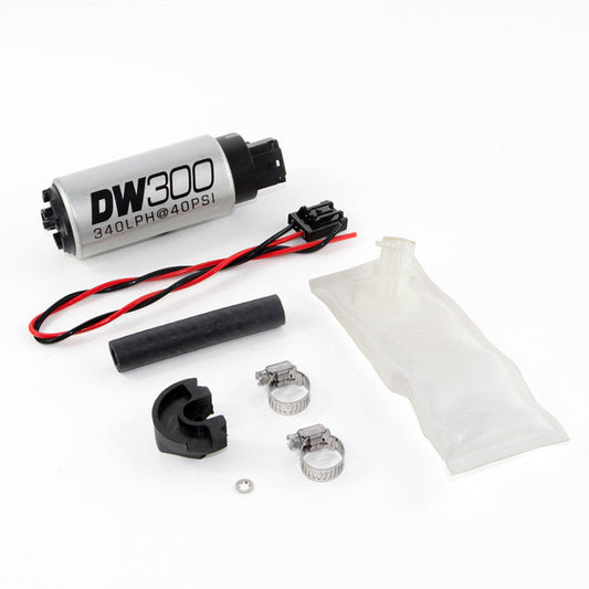 DeatschWerks 94+ Nissan 240sx/Silvia S14/S15 DW300 340 LPH In-Tank Fuel Pump w/ Install Kit - Mammoth Racing -