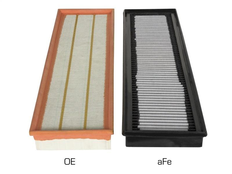 aFe MagnumFLOW 14-17 Porsche 911 Turbo / Turbo S 3.8L (tt) Pro DRY S Air Filter - Mammoth Racing -