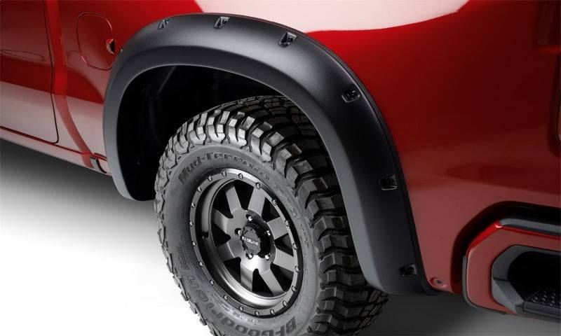 Bushwacker 07-13 GMC Sierra 1500 Forge Style Flares 4pc - Black - Mammoth Racing -