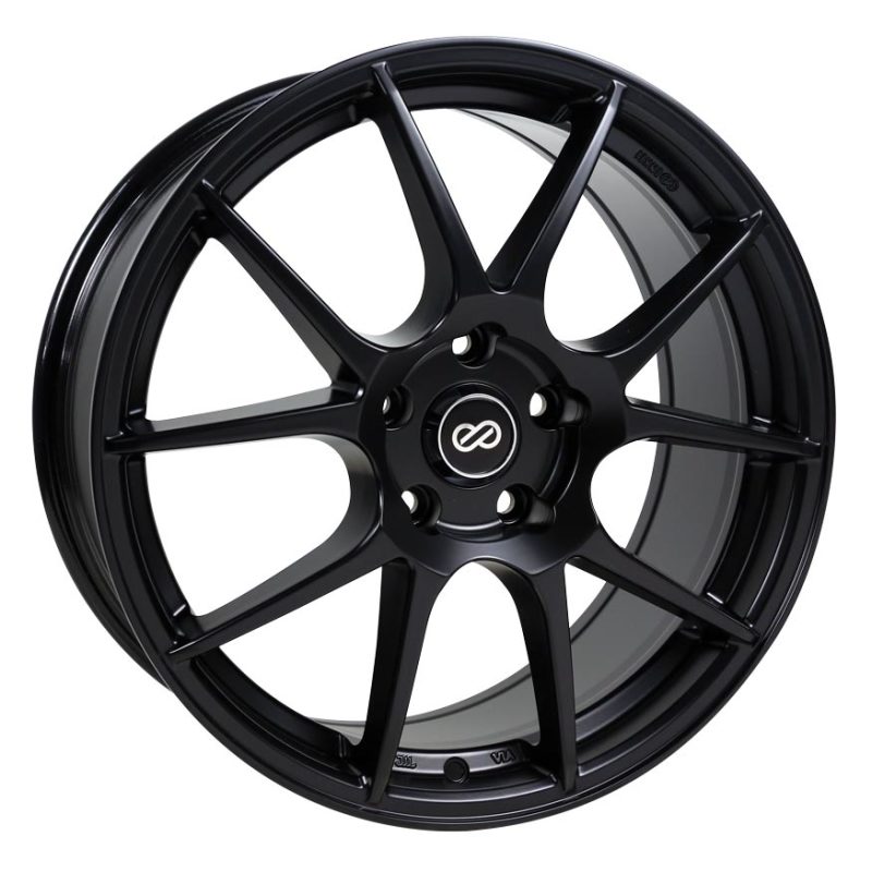 Enkei YS5 17x7.5 5x114.3 50mm Offset 72.6mm Matte Black Wheel - Mammoth Racing -