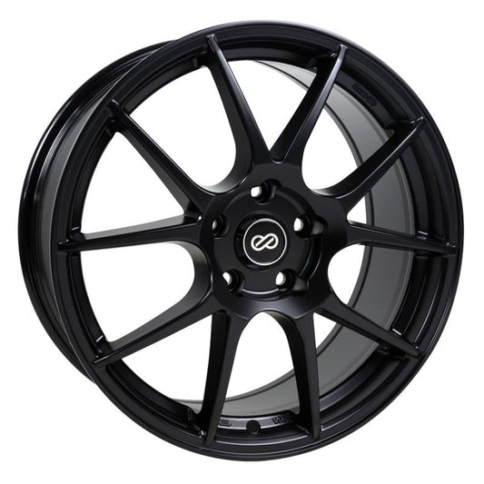 Enkei YS5 17x7.5 5x114.3 50mm Offset 72.6mm Matte Black Wheel - Mammoth Racing -
