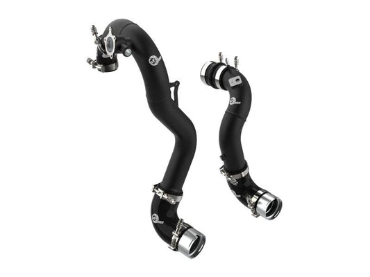 AFE 21-22 Ford Bronco L4-2.3L (t) BladeRunner Alum Hot/Cold Charge Pipe Kit - Black - My Store