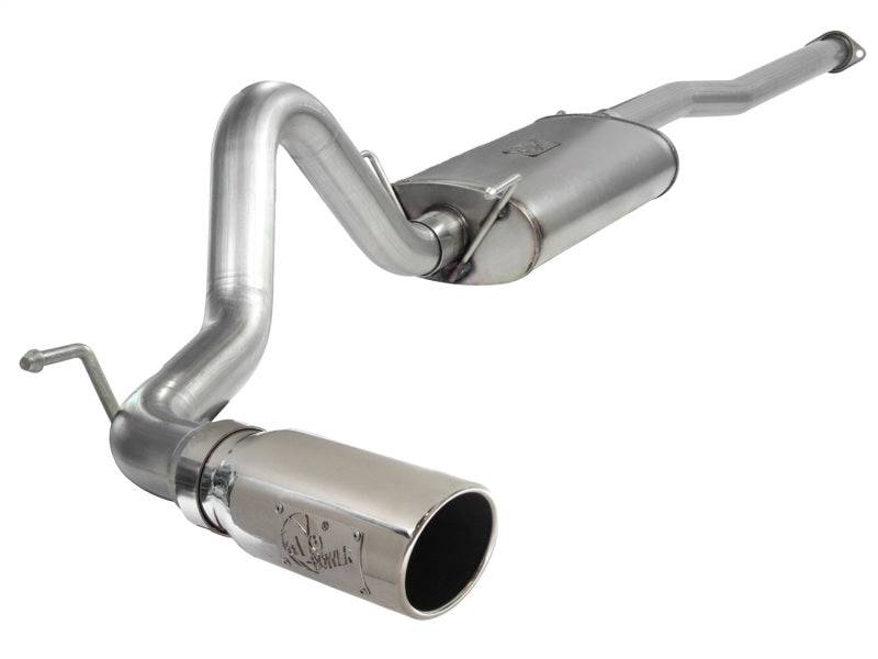 aFe MACH Force XP 3in Cat-Back Stainless Steel Exhaust w/Polished Tip Toyota Tacoma 13-14 4.0L - My Store