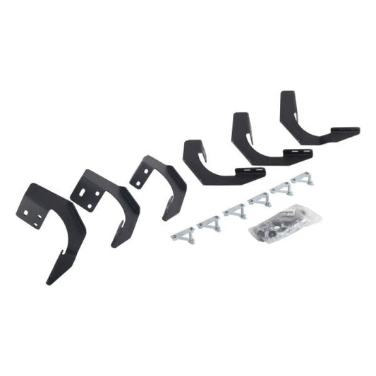 Go Rhino 19-22 Ram 1500 Classic Cc/qc 4DR Mtg. Brackets (V-Series V3/rb10 Slim/RB20 Slim) - Tex. Blk - Mammoth Racing -