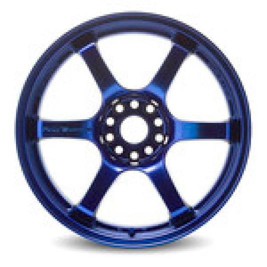 Gram Lights 57dr 19x9.5 +25 5-120 Sputter Blue Wheel - Mammoth Racing -