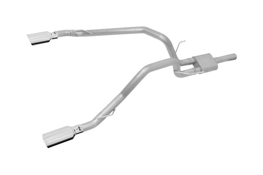 Gibson 14-16 Ram 1500 Big Horn 3.0l 3in Cat-Back Dual Split Exhaust - Stainless - Mammoth Racing -
