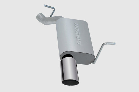 Gibson 11-12 Jeep Grand Cherokee Laredo 3.6l 2.5in Axle-Back Single Exhaust - Stainless - Mammoth Racing -