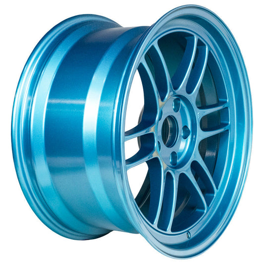 Enkei RPF1 18x9.5 5x114.3 38mm Offset 73mm Bore Emerald Blue Wheel (MOQ 40) - My Store