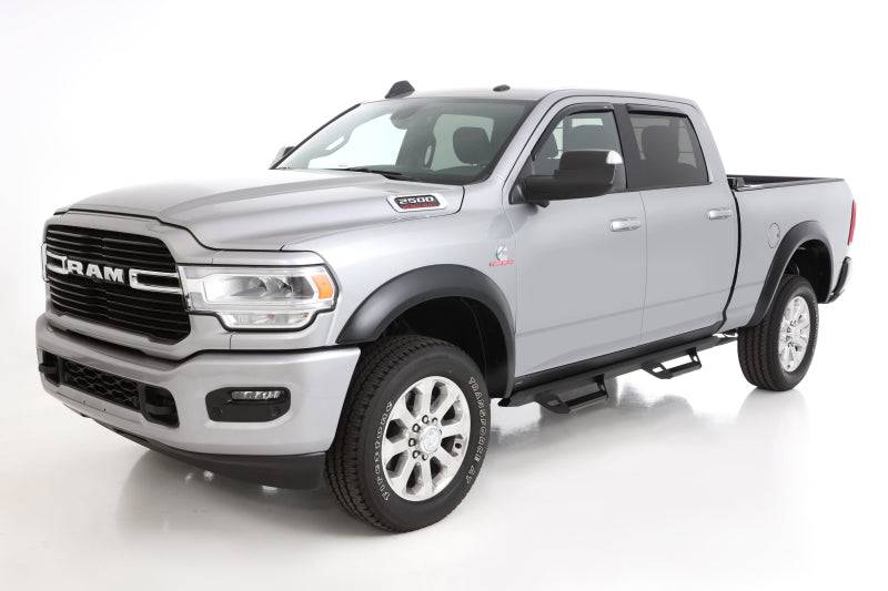 Bushwacker 19-20 Ram 2500/3500 Extend-A-Fender Style Flares 4pc Excludes Dually - Black - Mammoth Racing -